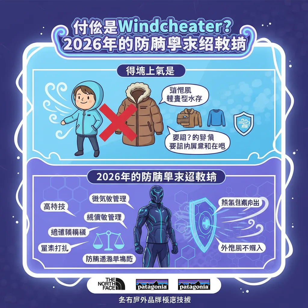 什麼是Windcheater？2026年的防風夾克進化論