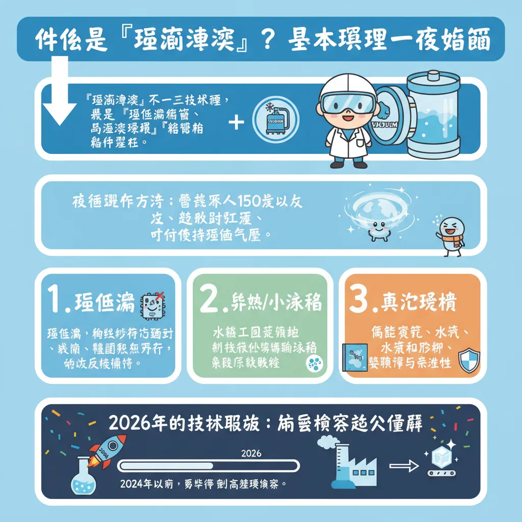 什麼是「極凍真空」？基本原理一次搞懂