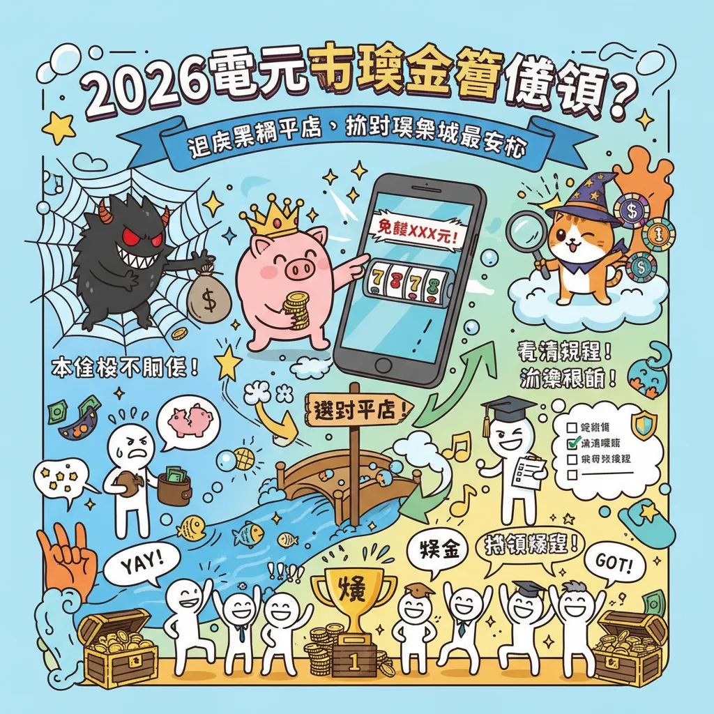2026電子體驗金怎麼領？避開黑網平臺、挑對娛樂城最安心