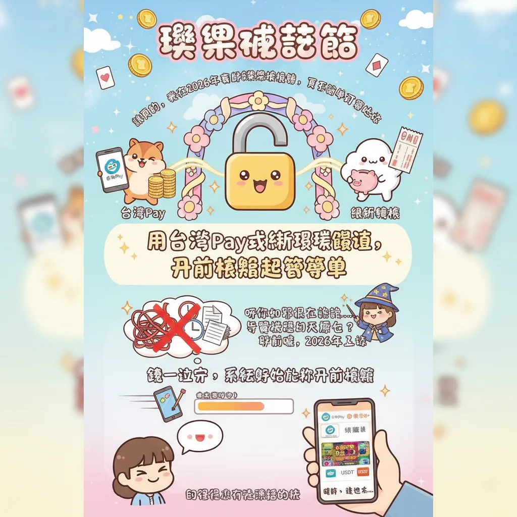 用臺灣Pay或銀行轉帳儲值，開通帳號超簡單